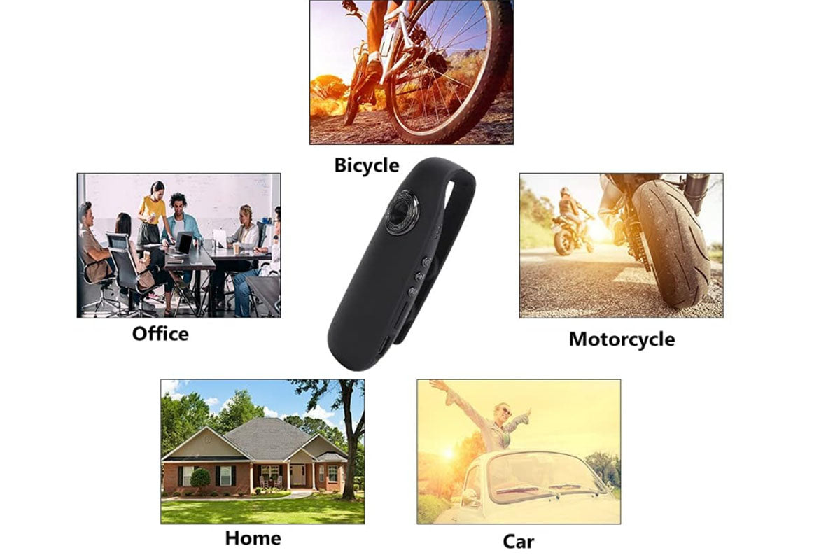 Mini Body Camera 1080P Body Cam Video Recording Wearable Personal Daily Record