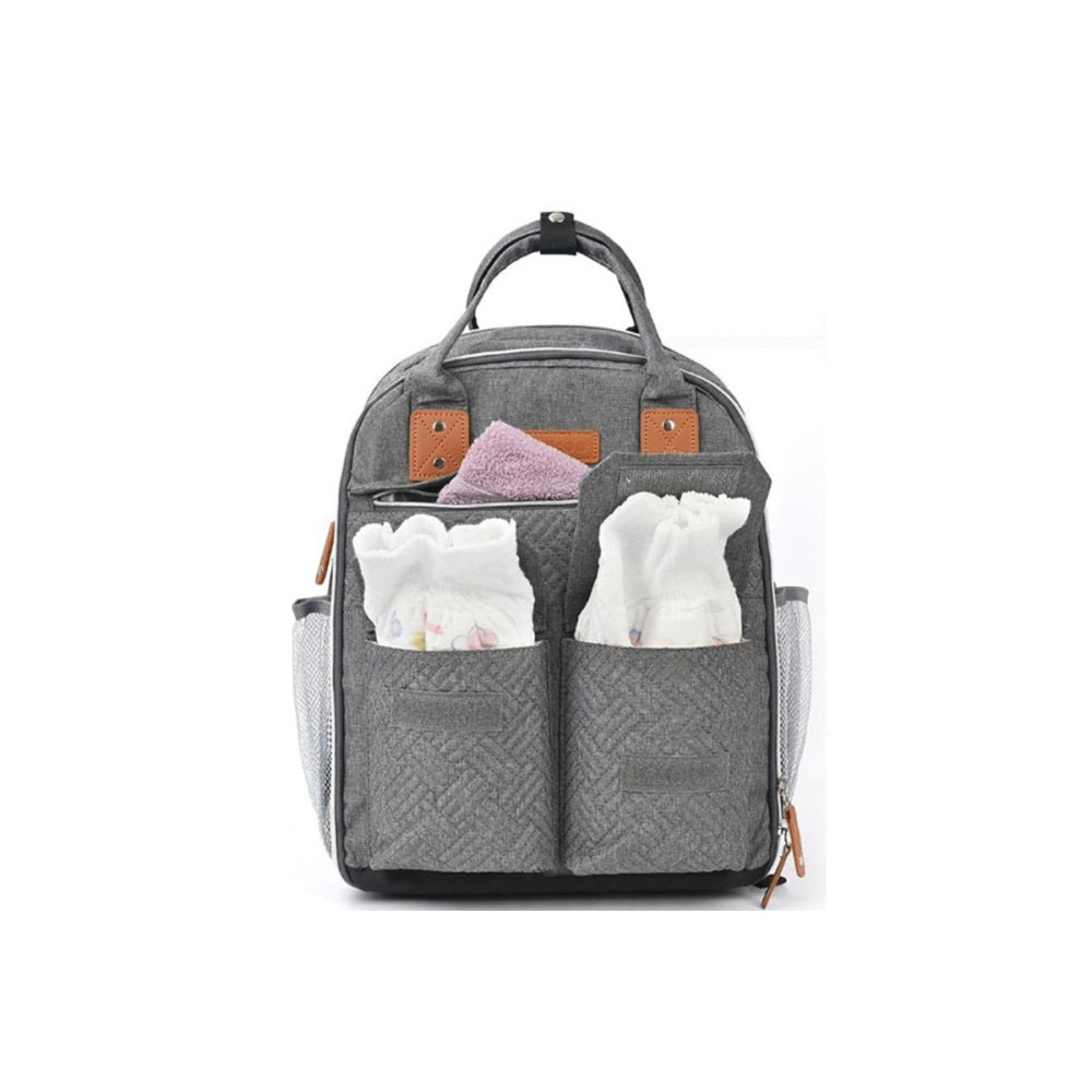 Multifunction Diaper Bag Backpack-Black