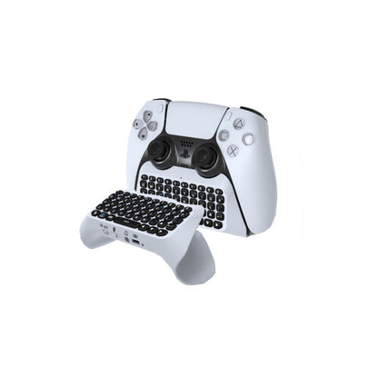 Wireless Keyboard for PS5 Controller Bluetooth Mini Chatpad Message Game Keypad