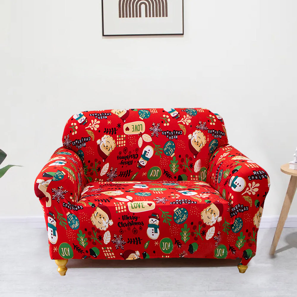 Christmas Elastic Sofa Cover Couch Slipcover Sofa Protector Style 3