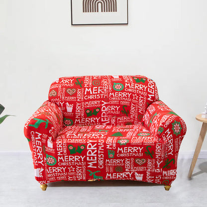 Christmas Elastic Sofa Cover Couch Slipcover Safa Protector Style 1