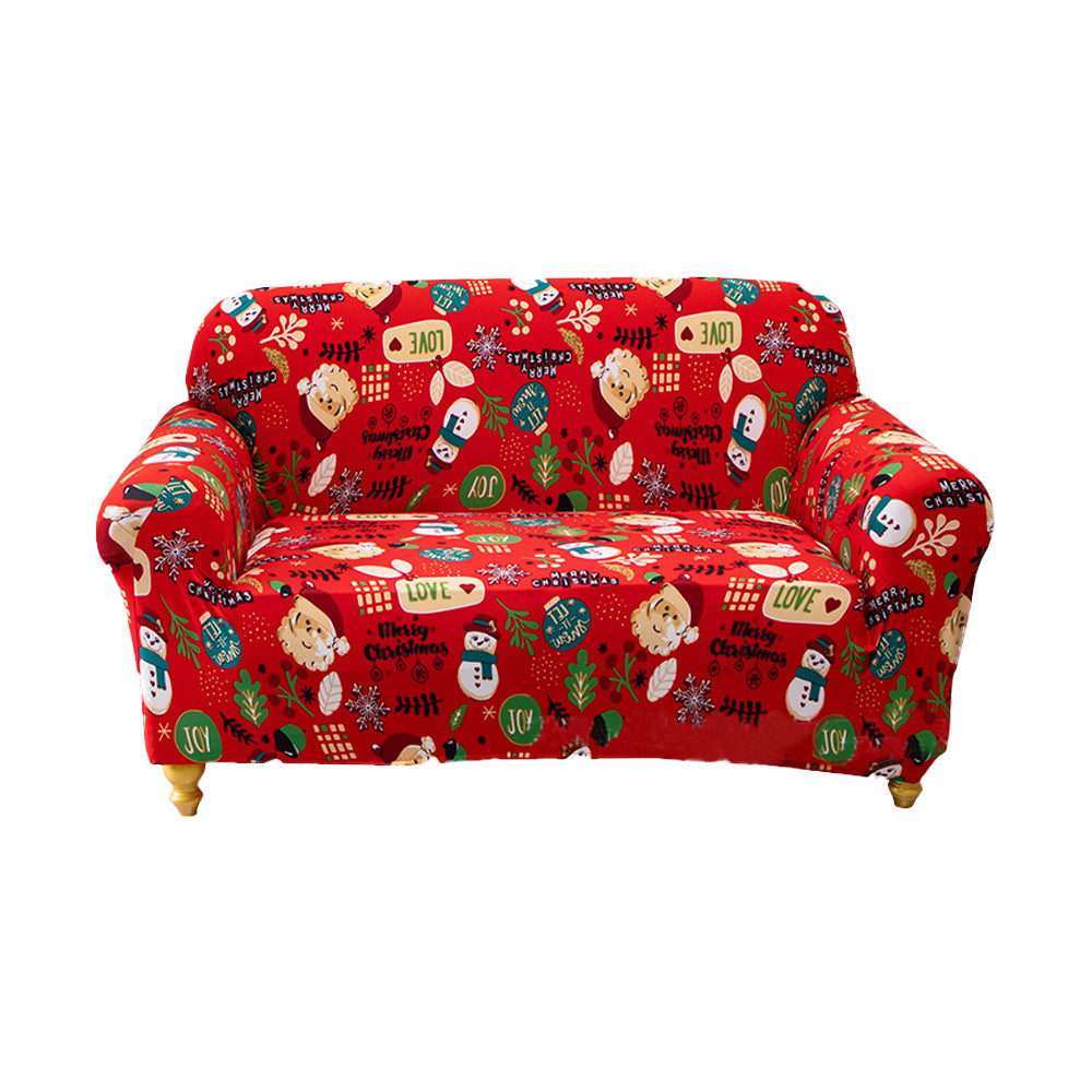 Christmas Elastic Sofa Cover Couch Slipcover Sofa Protector Style 3