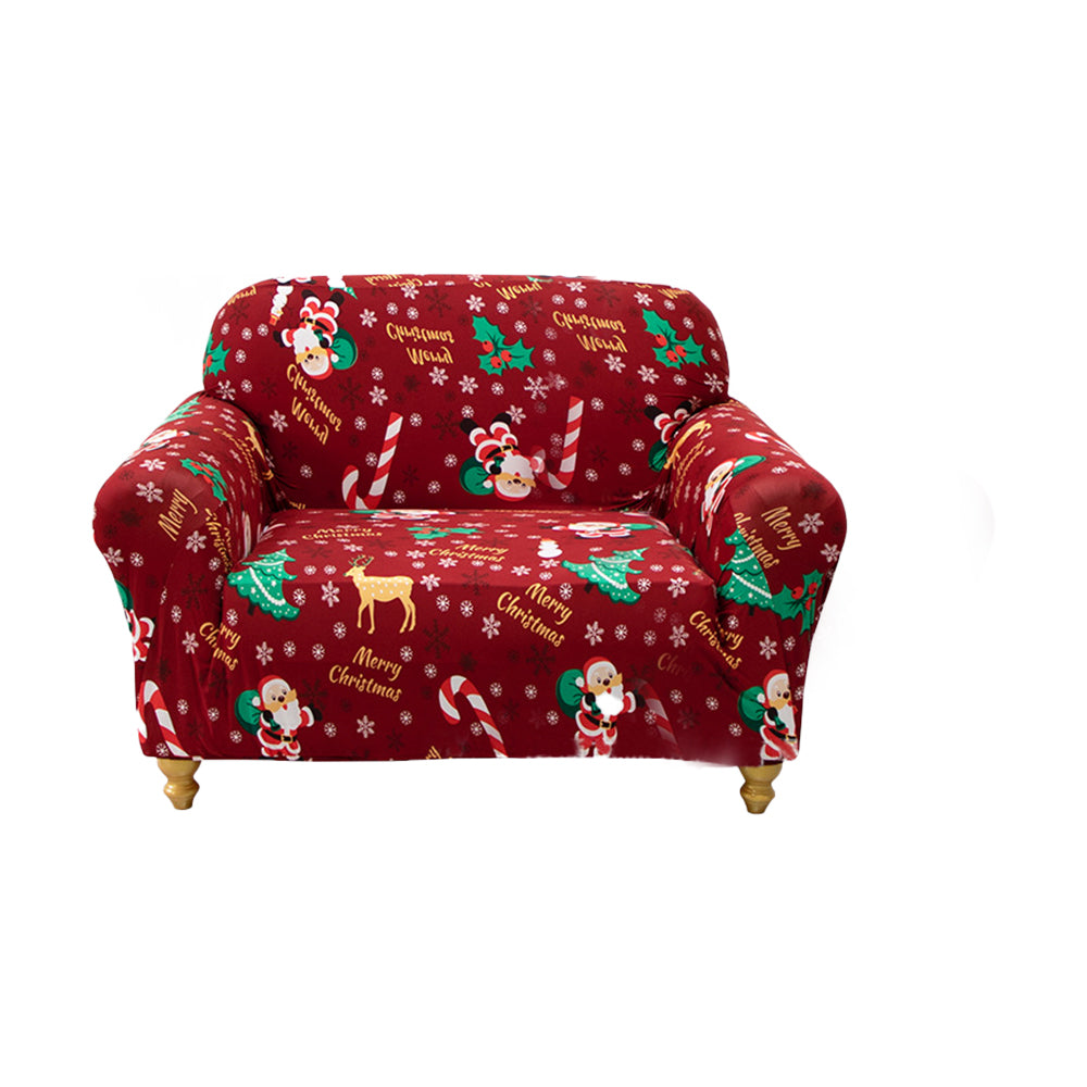 Christmas Elastic Sofa Cover Couch Slipcover Safa Protector Style 2