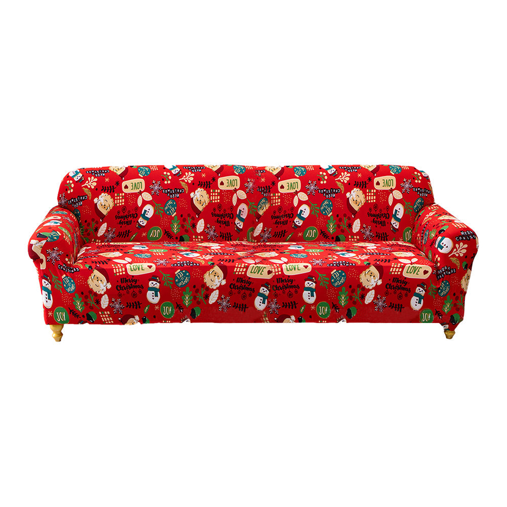 Christmas Elastic Sofa Cover Couch Slipcover Sofa Protector Style 3