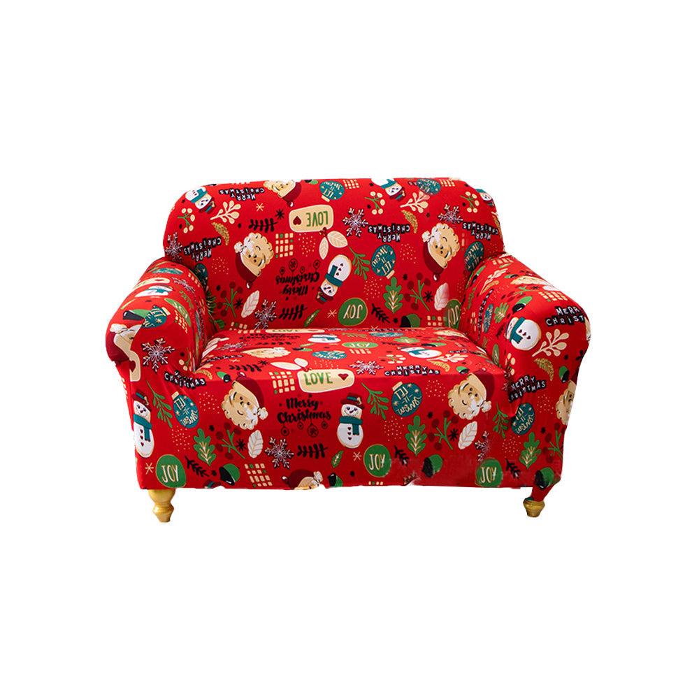 Christmas Elastic Sofa Cover Couch Slipcover Sofa Protector Style 3