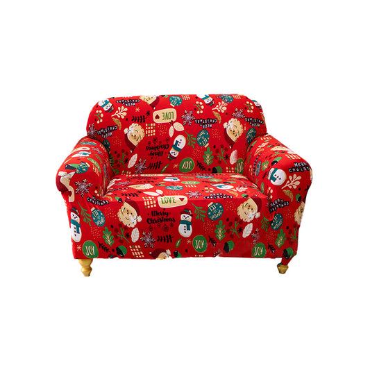 Christmas Elastic Sofa Cover Couch Slipcover Sofa Protector Style 3