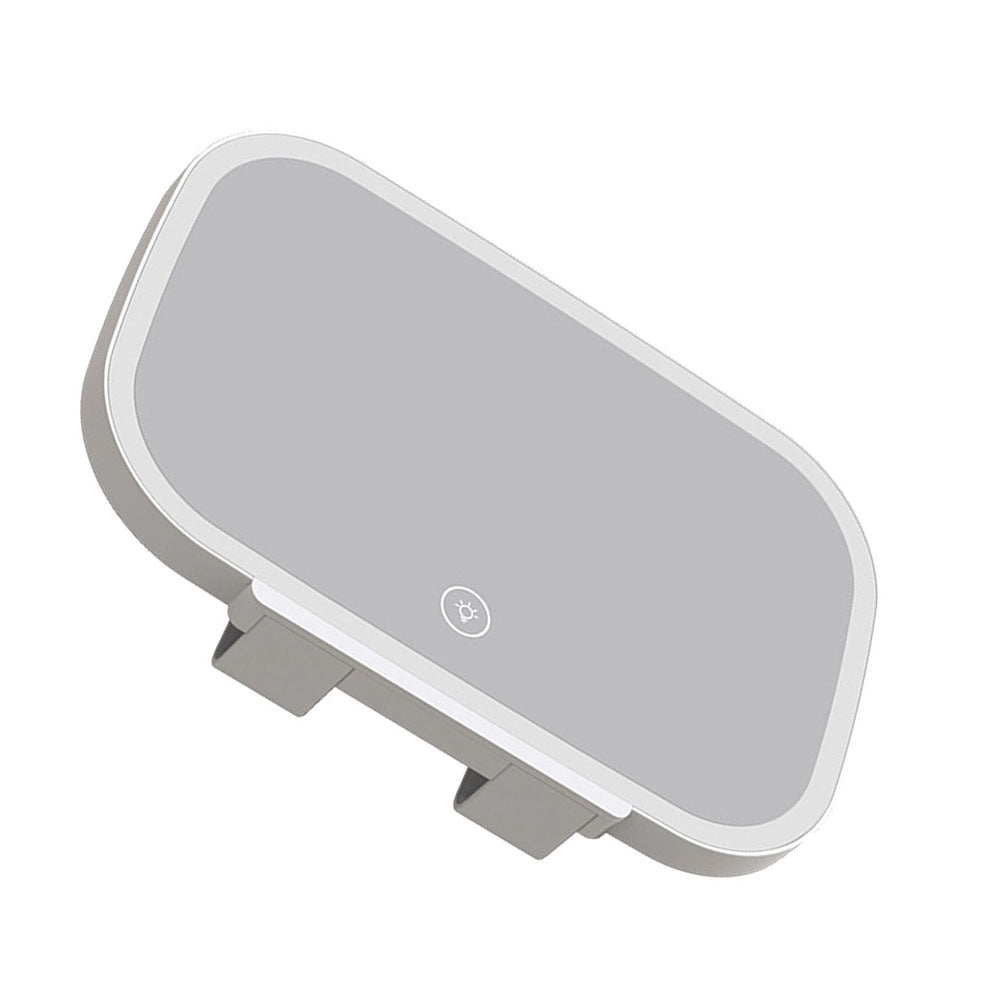 Car LED Light Make Up Mirror Touch Control Adjustable Brightness Car Sun Visor Cosmetic Mirror