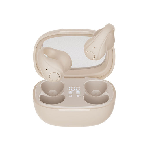 Bluetooth Open Ear Headphones Wireless Sport Earbuds with Digital Display Charging Case