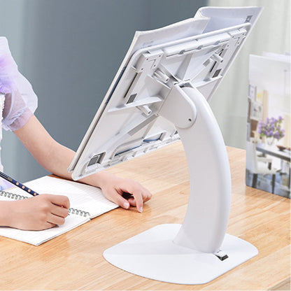 Adjustable Desktop Book Stand Ergonomic Multifunctional Lap Desk for Laptop Book Ipad