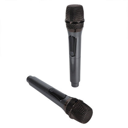 2Pcs Set Wireless Karaoke Microphone Rechargeable Handheld Microphone with LED Display