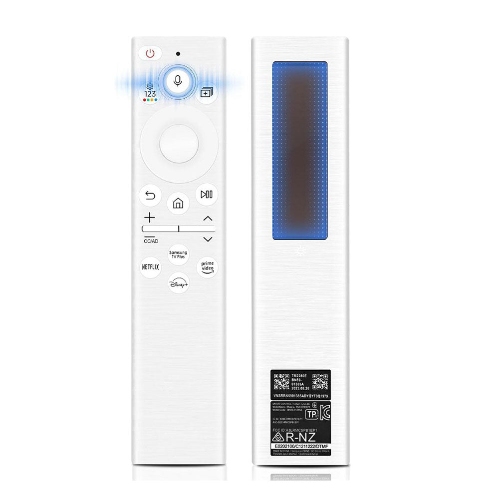 Replacement Solar-Powered Voice Remote ¨C USB-C Charging Bluetooth for Samsung Smart TV