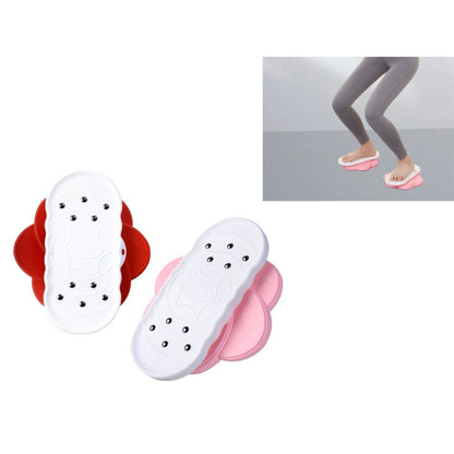 2Pcs Belly Training Twist Board Balance Training Twisting Disc-Orange