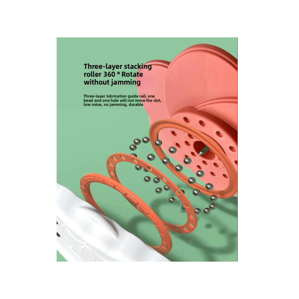 2Pcs Belly Training Twist Board Balance Training Twisting Disc-Orange