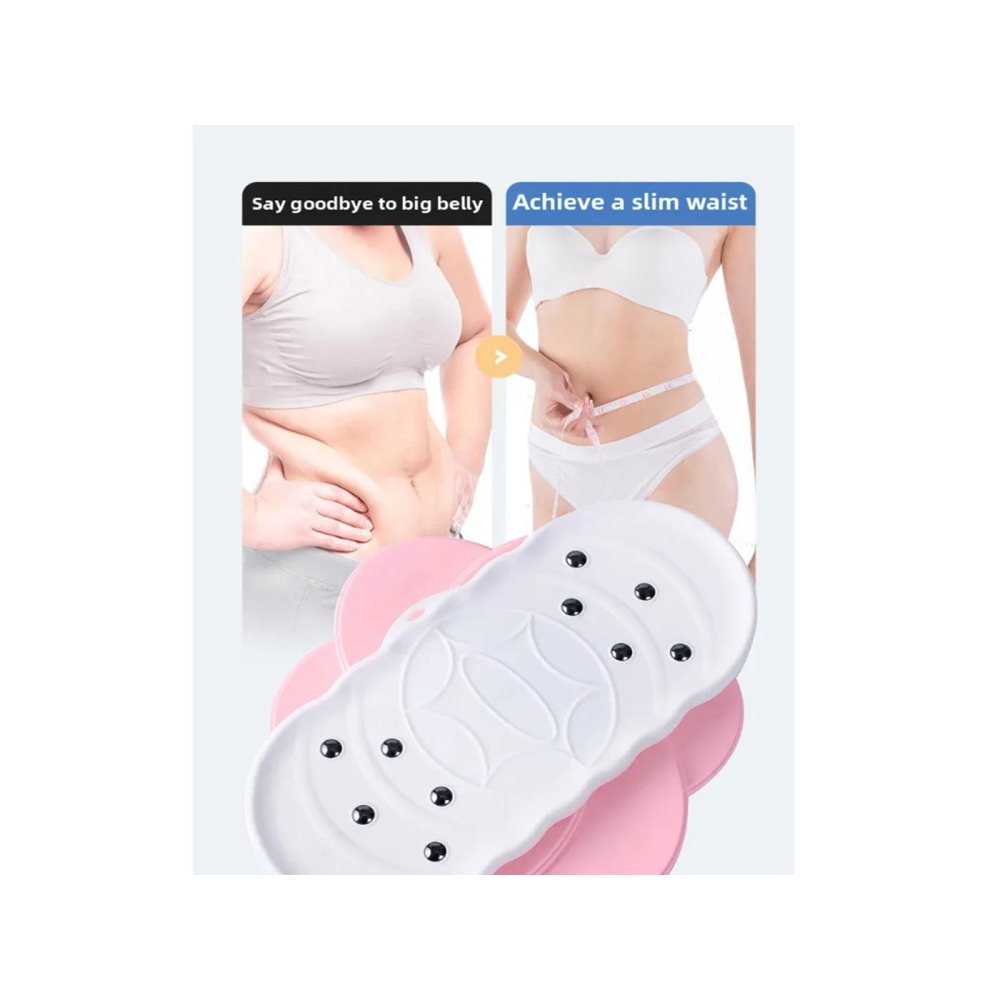 2Pcs Belly Training Twist Board Balance Training Twisting Disc-Orange