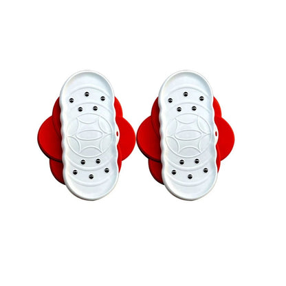 2Pcs Belly Training Twist Board Balance Training Twisting Disc-Orange