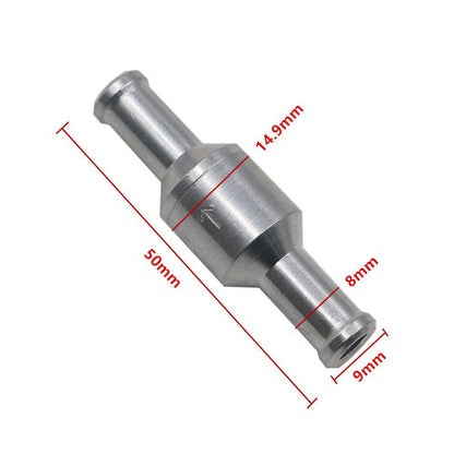 2 PCS Aluminum Alloy One Way Check Valve