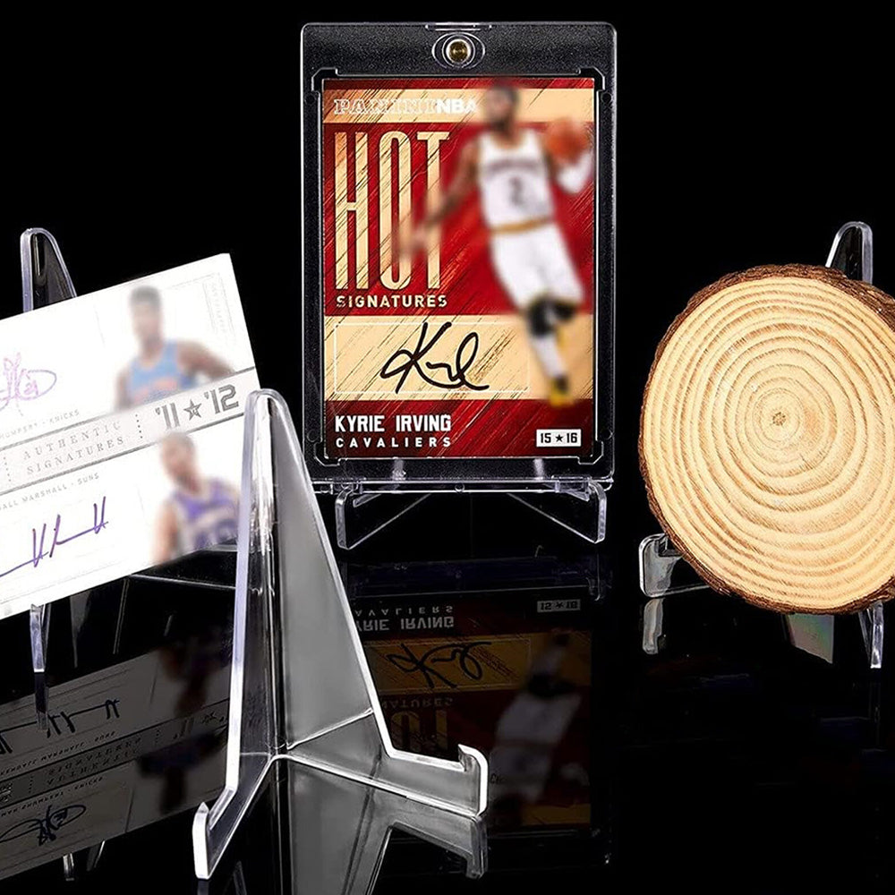 10Pcs Card Display Stand Business Card Holder for Sports Trading Baseball Card