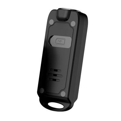 Portable 130dB Personal Alarm with LED Light for Girls Women Children Elderly Black