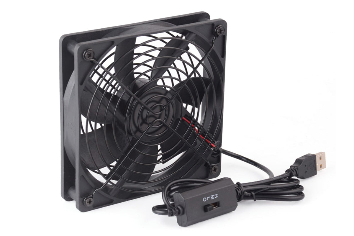 USB Cooling Fan with Speed Controller for Computer Case PC CPU Case DC 5V Office Use-Fans drag one by one
