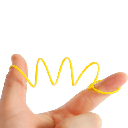 40Pcs Cat Spring Toys Colorful Cat Spiral Bouncy Toys Interactive Toys for Cats and Kittens