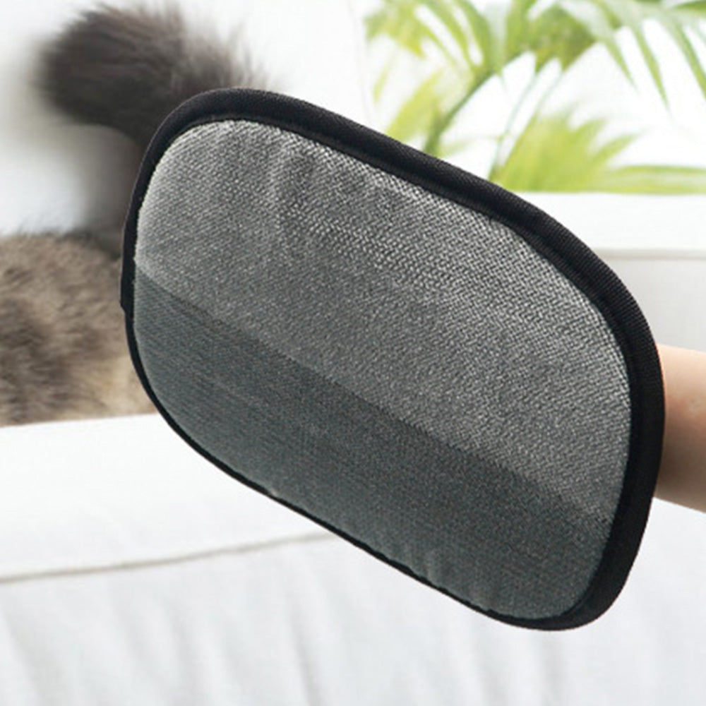 2PCS Pet Hair Removal Gloves Static Hair Remover for Clothes Sofa Carpet & Car Seats