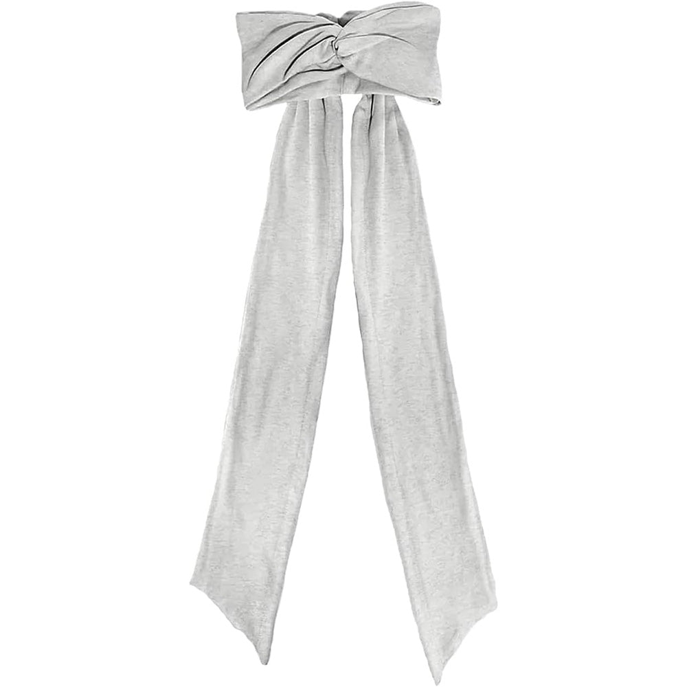 No Heat Hair Curler Lazy Overnight Heatless Curling Headband Grey