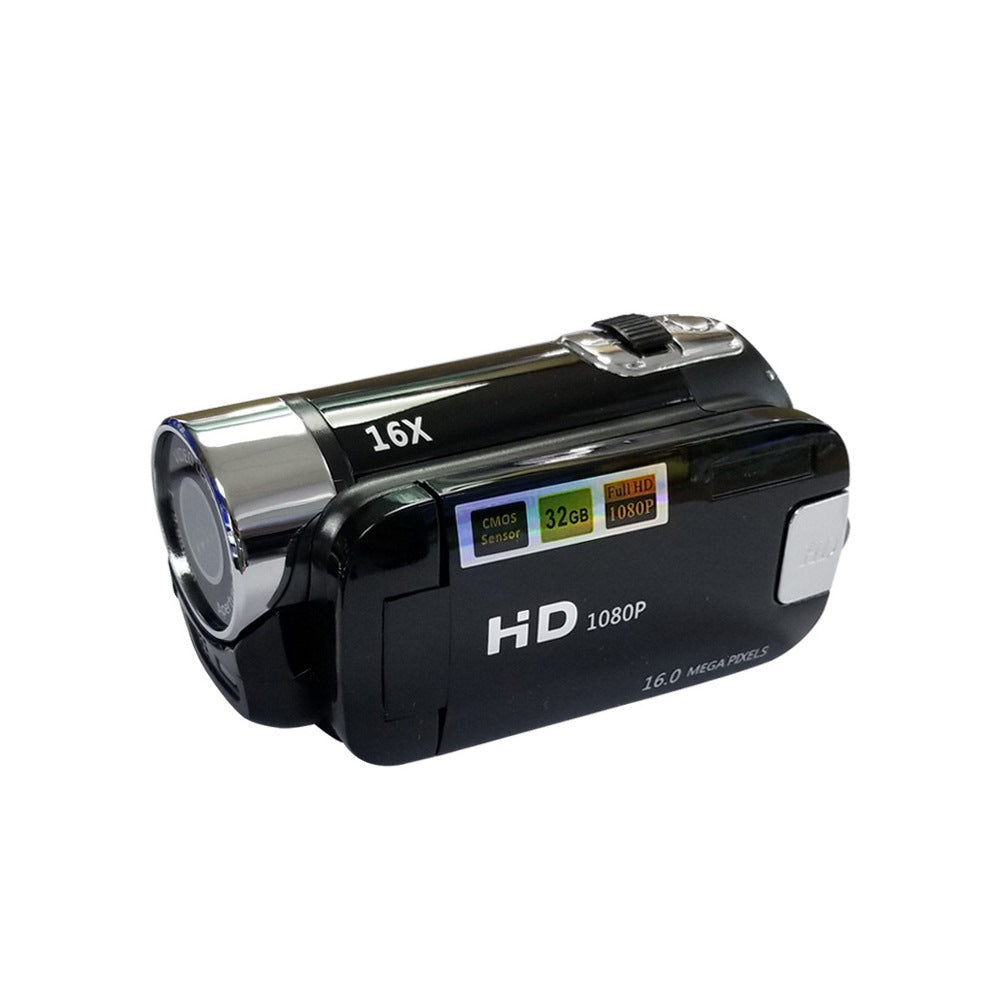 Video Camera 16MP Camcorder with 16x Digital Zoom-Black