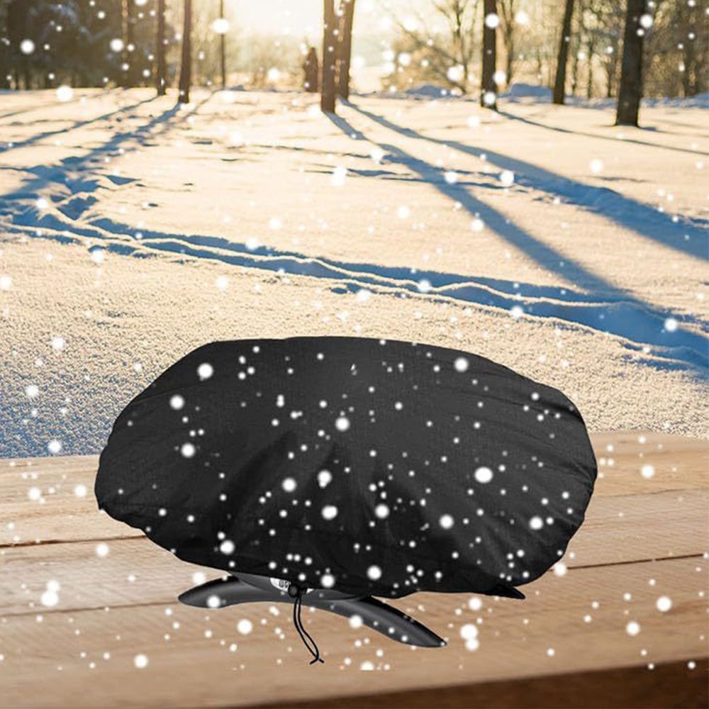 Water-Resistant BBQ Stove Grill Cover Outdoor UV Resistant Cover for Weber Q1000 Series