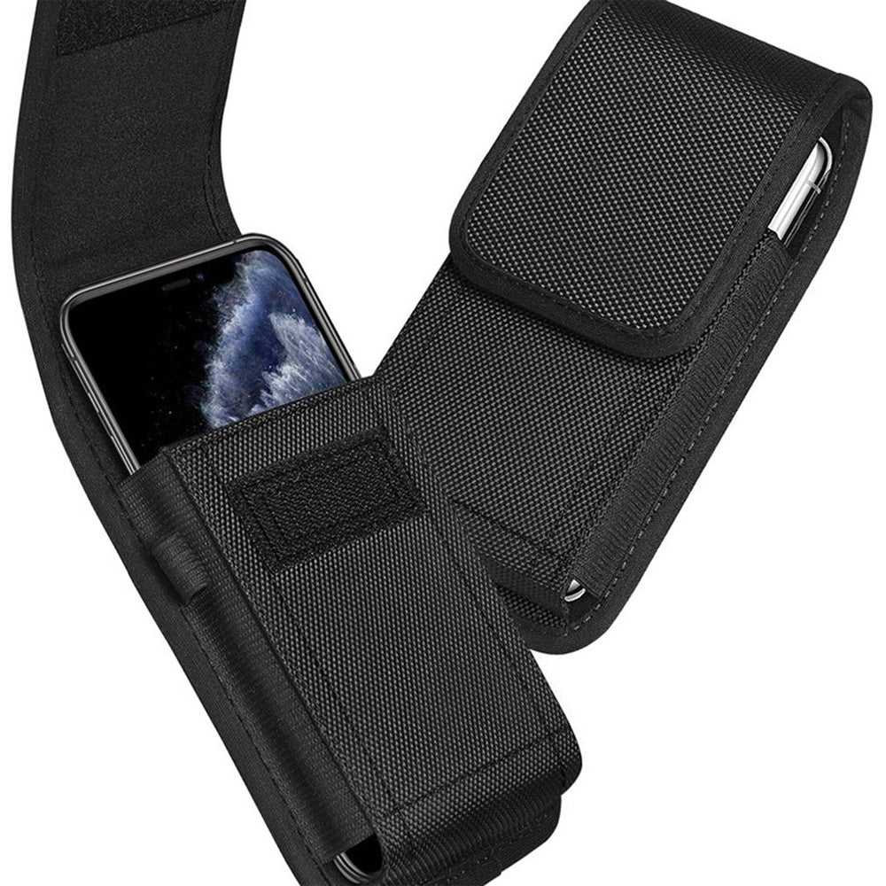 Outdoor Sports Phone Pouch Nylon Oxford Waist Pack Cycling Hiking Tactical Holder