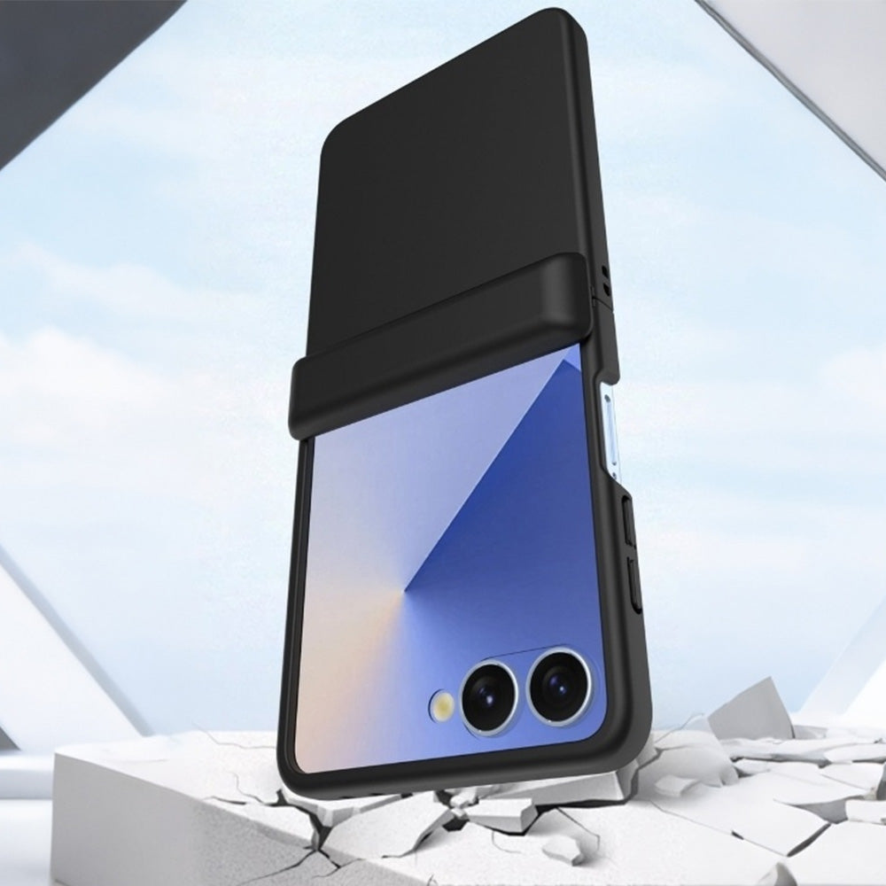 Case and Screen Protector for Samsung Galaxy Z Flip 8 - Black