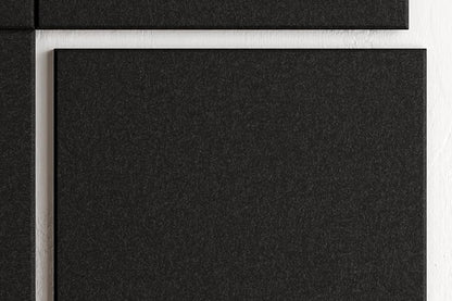 12 Piece Large Felt Bulletin Boards - Black