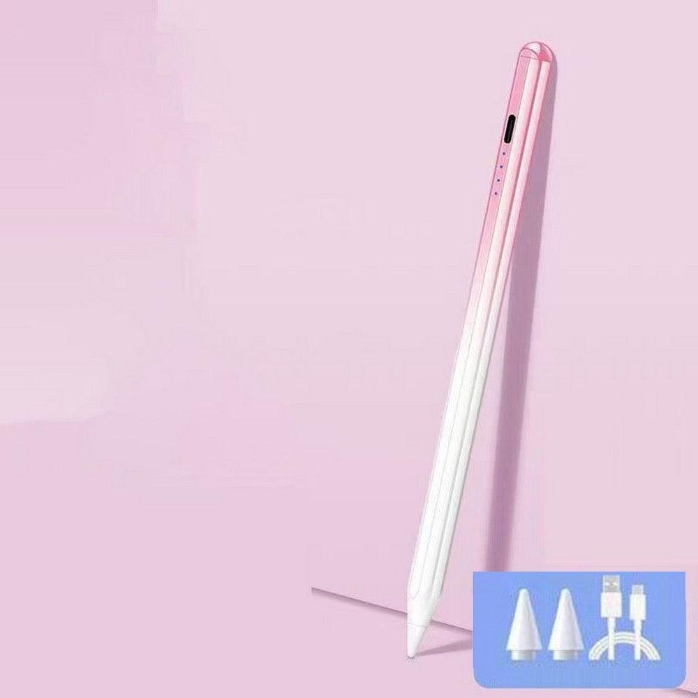 Stylus Pen for iPad A16 11 10 9 8 7 6 iPad mini 7 6 5 with 2 Tips-Pink