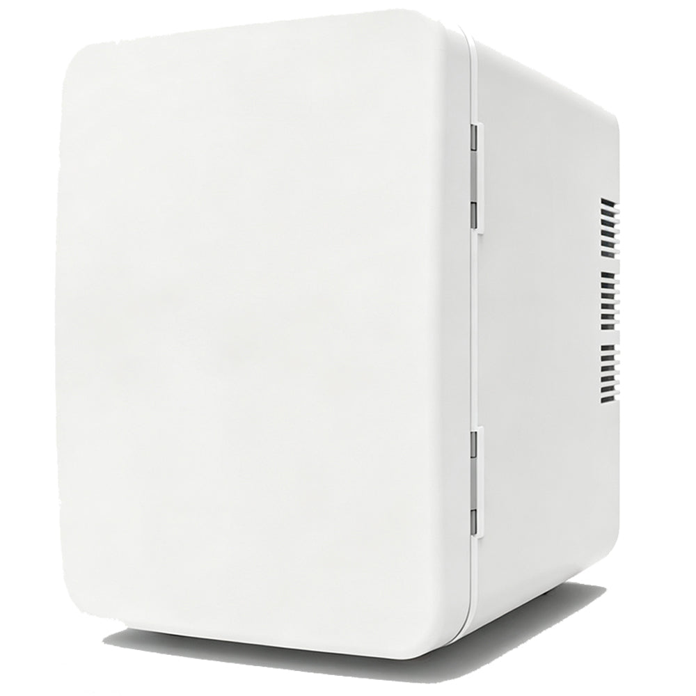 6L USB Mini Fridge Portable Can Cooler for Car - White