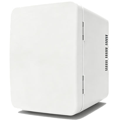 6L USB Mini Fridge Portable Can Cooler for Car - White