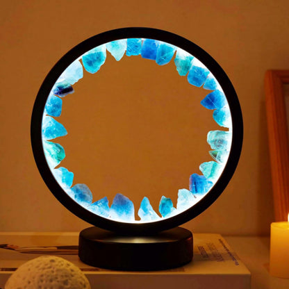 Atmosphere Bedside Light USB Night Lamp Bedroom Decorative Lamp Blue