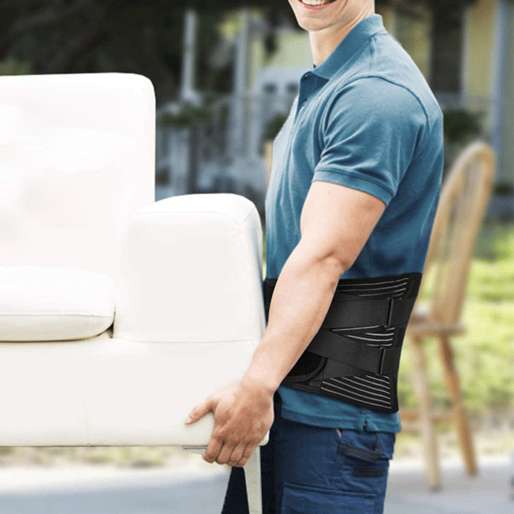 Lower Back Brace Waist Support Belt Lumbar Support Belt for Men Women