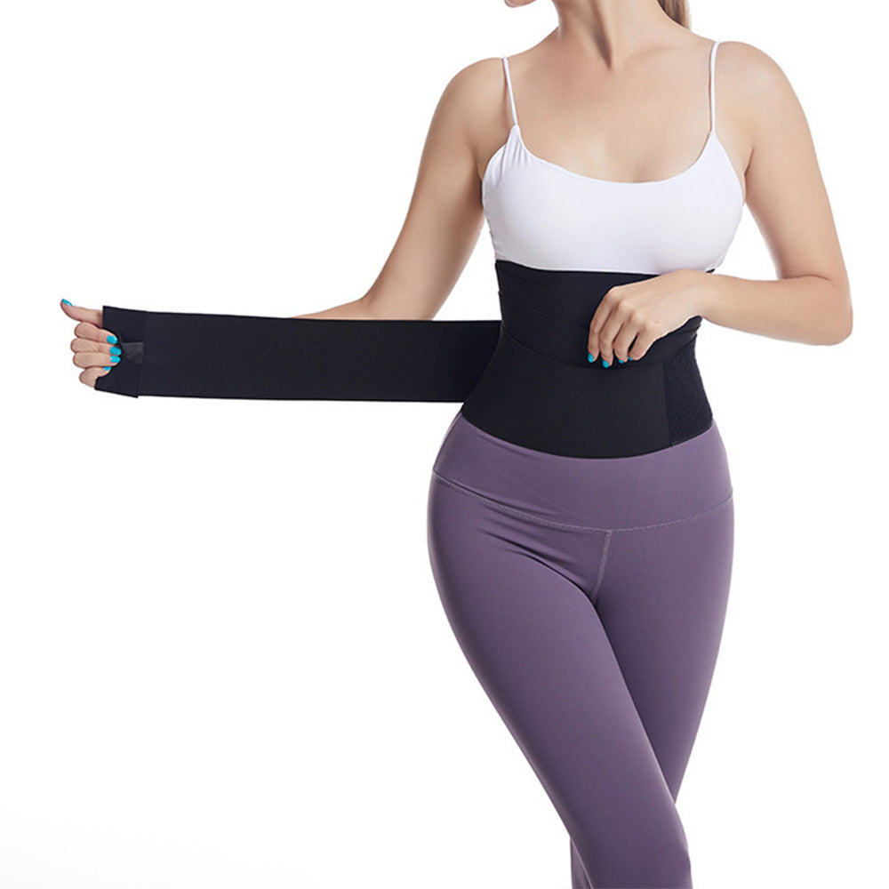 Adjustable Waist Trainer Belt Elastic Fitness Waist Wrap for Exercise