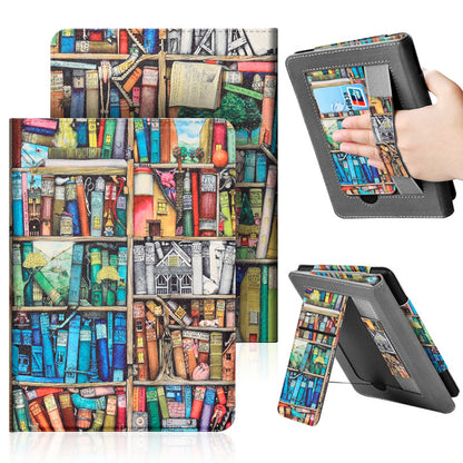Case for Kindle Paperwhite 6 with Hand Strap Stand 7 Inch-Mixed Color