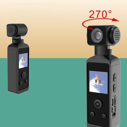 4K WIFI Action Camera 270-degree Rotatable with Waterproof Case