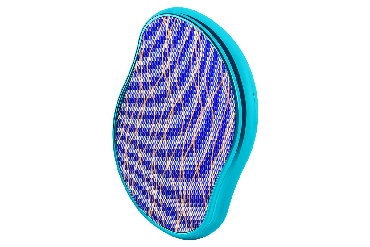 Portable Reusable Crystal Skin Epilator For Women And Men Legs Back And Body-Blue