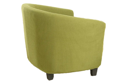 Club Chair Slipcover Stretch Barrel Chair Cover Tub Chair Slipcover -Green