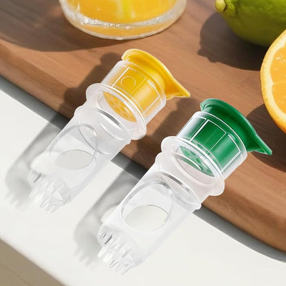 2PCS Portable Lemon Squeezer Screw Top Citrus Juicers for Lemon Lime & Orange