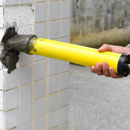 Grout Mortar Gun Set with 4 Nozzles Pointing Grouting Tool for Tile Repair