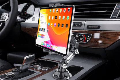 Adjustable Car Cup Holder Mount for Tablet and Phone