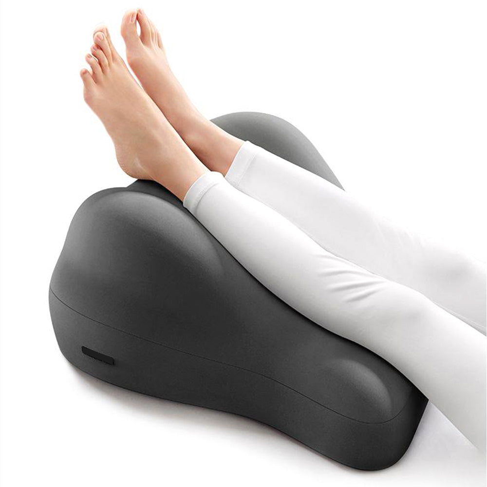 Ergonomic Memory Foam Reclining Pillow Prone Reading Cushion for Bed and Sofa-Grey