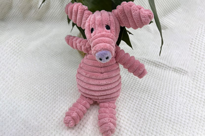 Cute Pet Dog Chew Toy Squeaker Squeaky Soft Plush Play Sound Puppy Teeth Toy-Pig