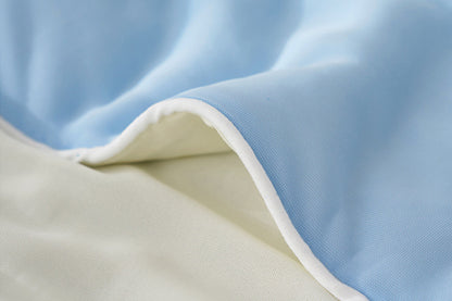 Cooling Blanket for Summer Soft Breathable Cool Feel Blanket - Blue