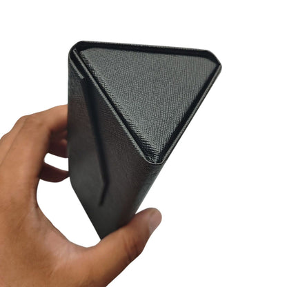Foldable Glasses Case PU Portable Sunglasses Case Magnetized Hard Folding Case
