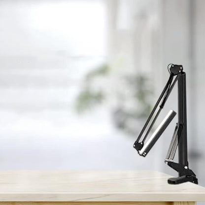 LED Clip On Desk Lamp With Adjustable Arm Reading Light For Home Office