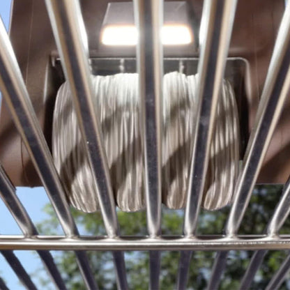 Stainless Steel Electric Grill Brush with LED Light ââ‚?Dishwasher Safe